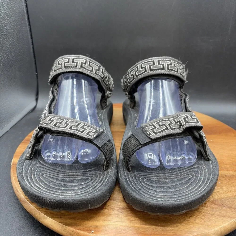 Teva Hurricane XLT2 Mens Size 10 Sandals Black Strap Aztec Outdoor Hiking 6640
